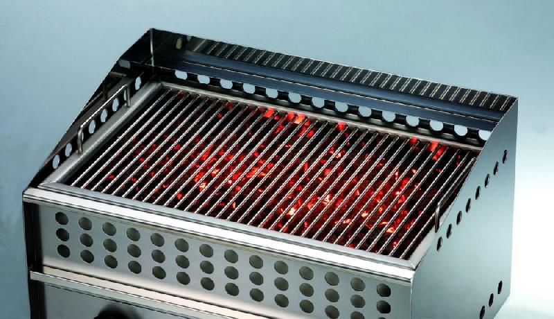 Grill à pierre de lave steak grill gaz double - l 780 mm - 14156A_0