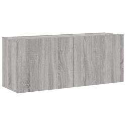 Helloshop26 - Meuble TV multimédia étagère télévision buffet téléviseur salle à manger salon chambre mural sonoma 100 x 30 x 41 cm 02_0028173_0