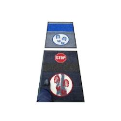 Hostelnovo del Valles - Tapis désinfectant pour chaussures - 2 pièces 60x85 cm - Multicolore - Multi-matériau - Réf. 261/1_0