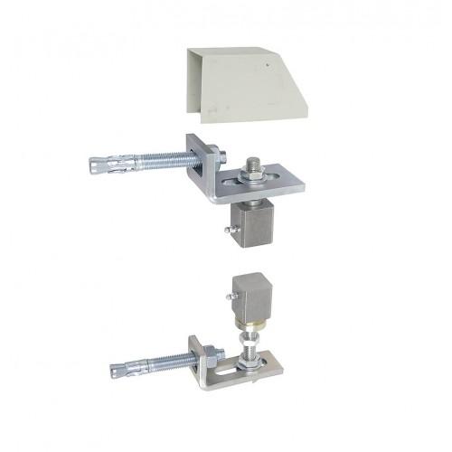 JEU DE PIVOTS RÉGLABLES TYPE 300 AVEC CHEVILLES ET CAPOT PVC - TUBE 40 TORBEL