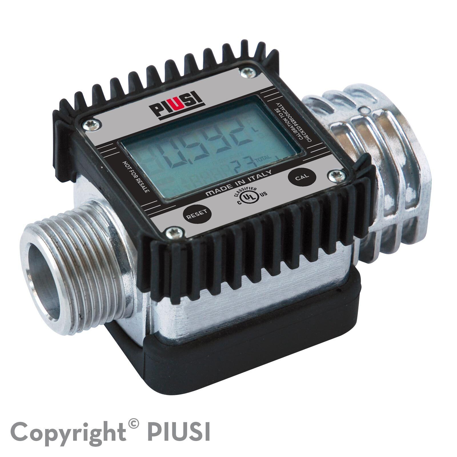 K24 atex/iecex - débitmètre électronique carburant - piusi spa - liquide : essence, gasoil, kérosène - pression d'éclatement : 100 bars_0