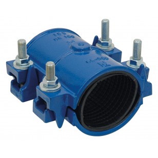 Manchon de réparation 2 pièces en fonte ductile - Joint EPDM - Réf : MRF - Pression 16 bars - Norme EN GJS 400-15_0