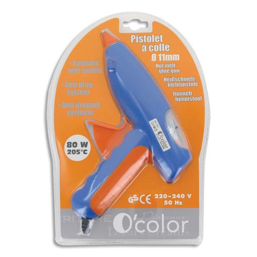 O'color pistolet à colle 80 watts, pour bâton 11mm_0