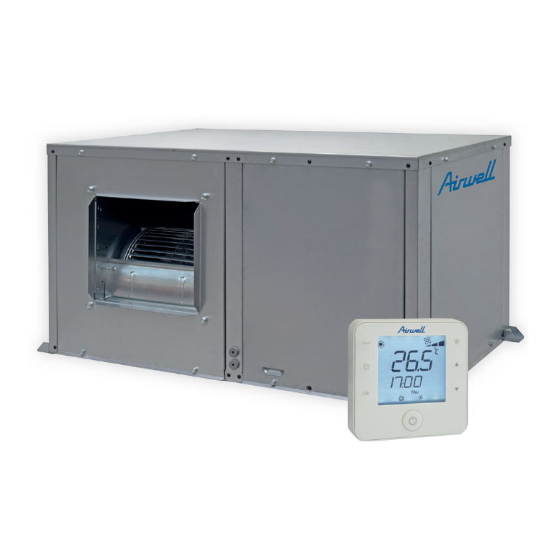 Pompe à chaleur sur boucle d'eau MONOBLOC DFMO 10 kW Monophasé - Airwell - 7MB030006_0