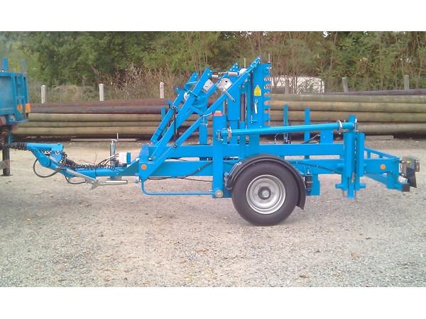 Remorque PTAC 3500 kg - Enroulage/Déroulage - Réf. R22TP3500000 - Pour tourets Ø1200 à Ø3200_0