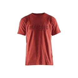 T shirt imprimé 3D HOMME BLAKLADER rouge brique T.XL Blaklader - XL textile 7330509769645_0