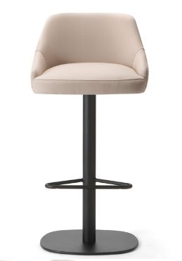 Adima 07 - tabouret de restaurant Torre - hauteur 102 cm - piétement métal chromé - réf. 3887_0