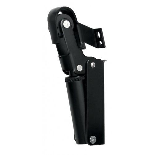 AMORTISSEUR DE FERMETURE DE PORTE TYPE FR EN ALUMINIUM - NOIR - FR0 POUR VANTAIL 15 KG JUSTOR