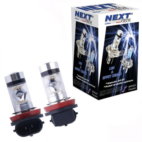 Ampoules H11 LED 35W 360° blanc - Next-Tech® ampl-h11-360 /2 - Alternative xénon et halogène_0