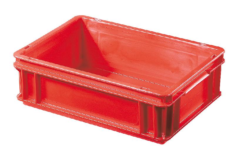 Caisse plastique athéna rouge 10 litres_0