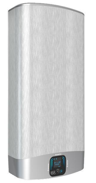 Chauffe-eau électrique blindé Velis EVO Plus 80L - Gris aluminium brossé - Réf 3626157_0