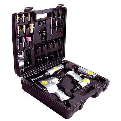 COFFRET D'OUTILS PNEUMATIQUES 34 PIECES