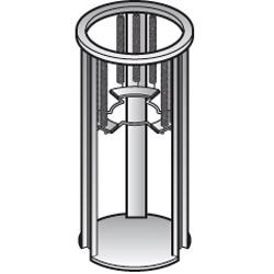 Elévateur neutre pour assiettes capacité 40-50 ø 270 - 330 mm dpa/san33_0