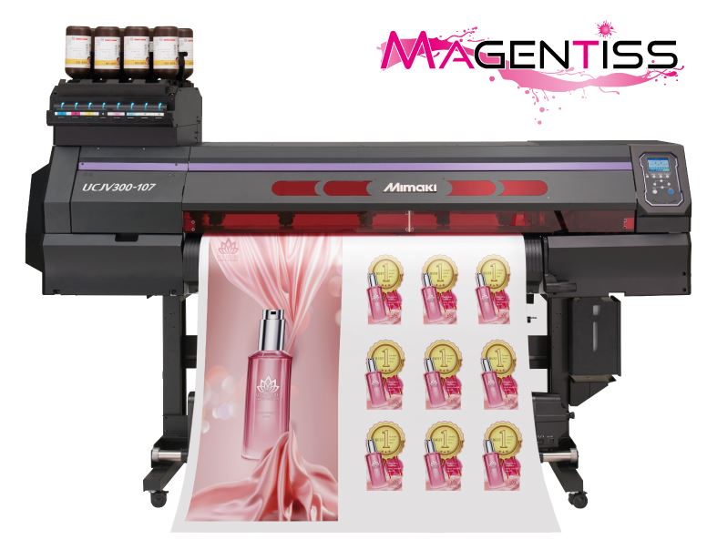 Imprimante à découpe intégrée UV LED - Mimaki UCJV300 Série - Impression 5 couches et découpe ID Cut_0