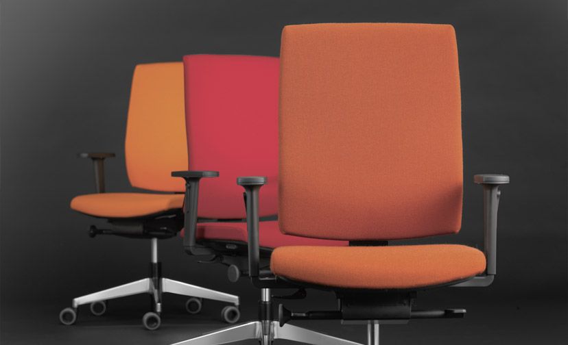 Kyra - chaise de bureau ergonomique Girsberger France - ligne complète pour large utilisation - design Paul Brooks_1