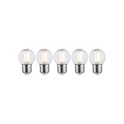 Paulmann Filament Bundle Sphérique LED E27 230V 5x470lm 5x5W 2700K Clair 5093 - 5093_0