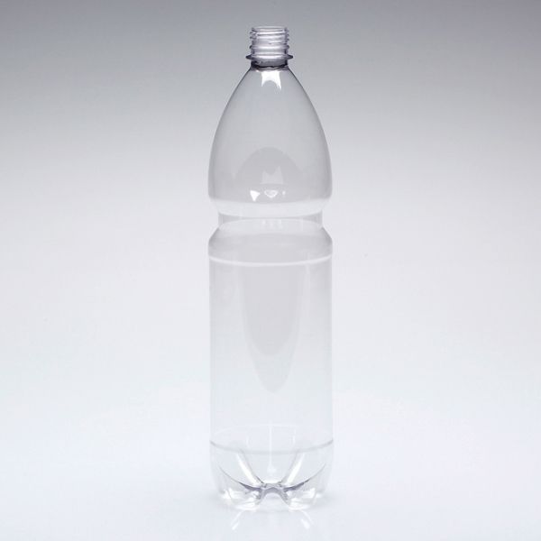 Bouteille pour smoothie en PET recyclé transparent 330 ml 38 mm