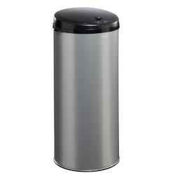 Rossignol - Poubelle 45L à ouverture automatique SENSITIVE - gris - gris métal 93562_0