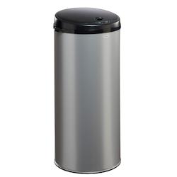 Rossignol Poubelle à ouverture automatique Sensitive acier gris 45 L Rossignol - 93562 - plastique 93562_0