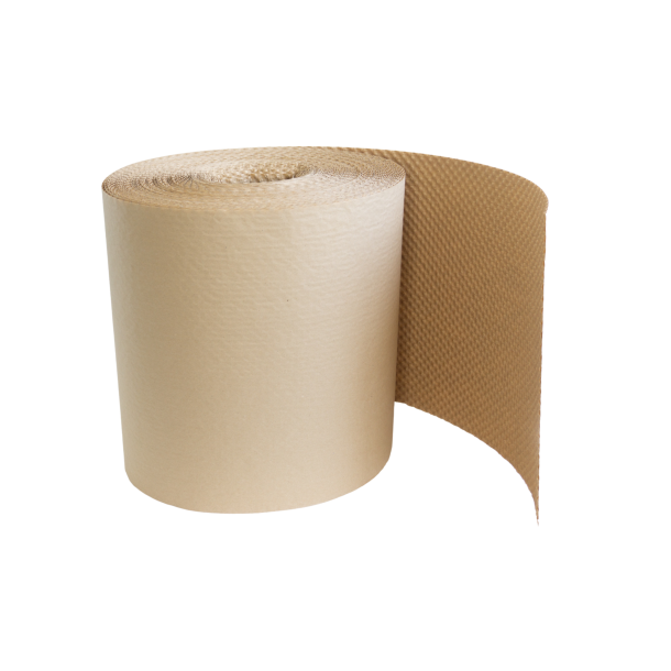 Rouleau papier bulle kraft recyclable, souple et léger pour protéger, caler les colis et absorbe les chocs - Réf 13P1005P_0