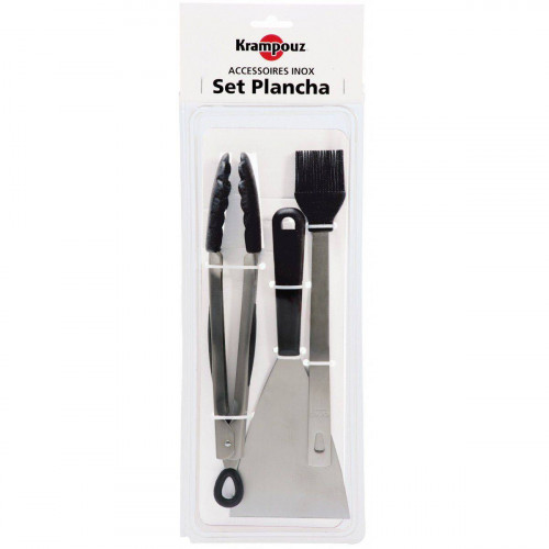 SET DE 3 USTENSILES POUR PLANCHA KRAMPOUZ