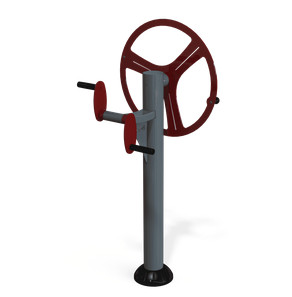 Appareil de fitness de plein air -  barreur tourniquet  S0215_0