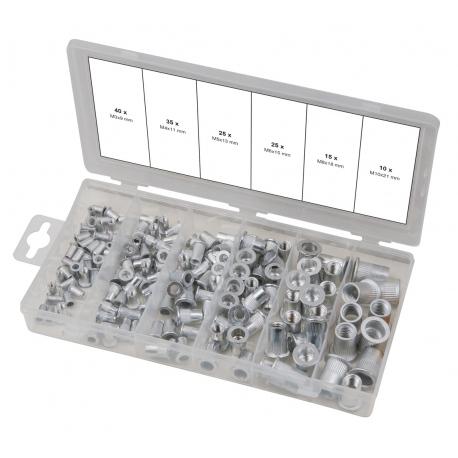 Assortiment d'inserts taraudés aluminium, 150 pcs - KS Tools | 970.0620_0