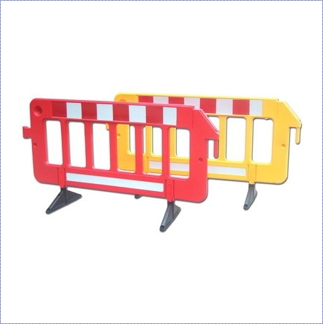 Barrière de chantier en plastique Tego-Pro - Polypropylène et caoutchouc - 1950x1000x50mm - 14kg_0