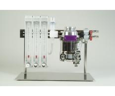 Base standard d'anesthesie sur portique inox pour anesthesie petits animaux_0