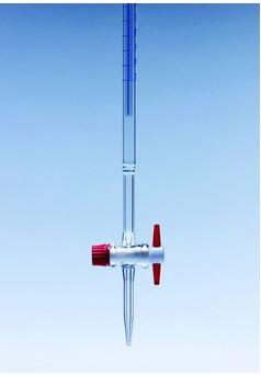 Burette de laboratoire avec bande Schellbach - clé PTFE - classe AS - AS201002 - 25ml_0