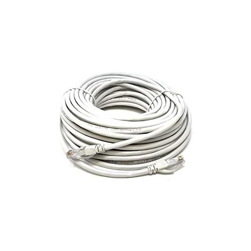 Câble réseau RJ45 CAT5e - 10m avec fiches prémoulées - Compatible Ethernet LAN 10/100/1000 Mbps_0
