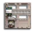 Coffret plastique alimentation 12V/2A - 2 entrées, 2 sorties relais programmables - Batterie 7Ah - Grade 2 - Transformateur 40VA_0