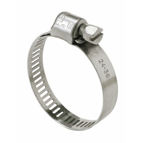 COLLIERS ACIER INOX W4 - LARGEUR 8 MM - 10 PIÈCES SERFLEX