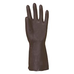 Coverguard - Gants protection chimique noir en néoprène EUROCHEM NE5310 (Pack de 10) Noir Taille 10 - 3435241053107_0