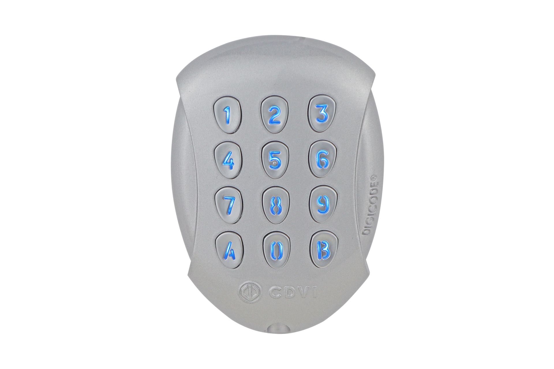 Digicode® Wiegand Galeo-W - clavier en Zamak®, touches rétro-éclairées, IP64, extérieur_0