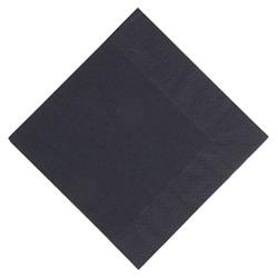 Duni Serviette Oate 3 Plis Noire 330 mm   Lot de 1000 - noir papier 1073210314907_0