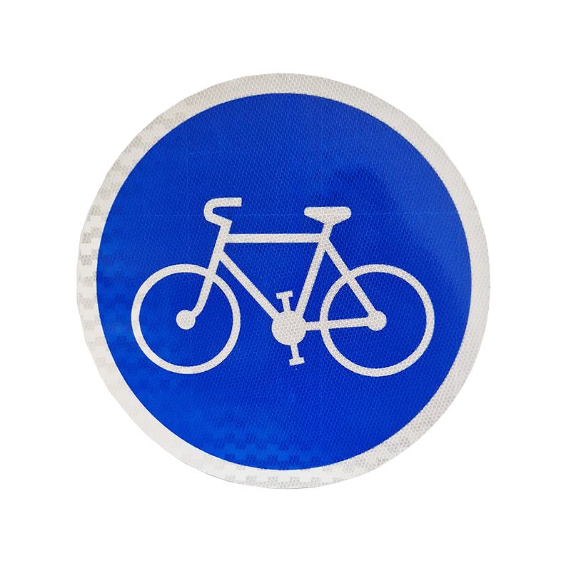 Panneau B22a - Zone cycliste obligatoire - WP Signalisation - Résine thermoplastique recyclable_0