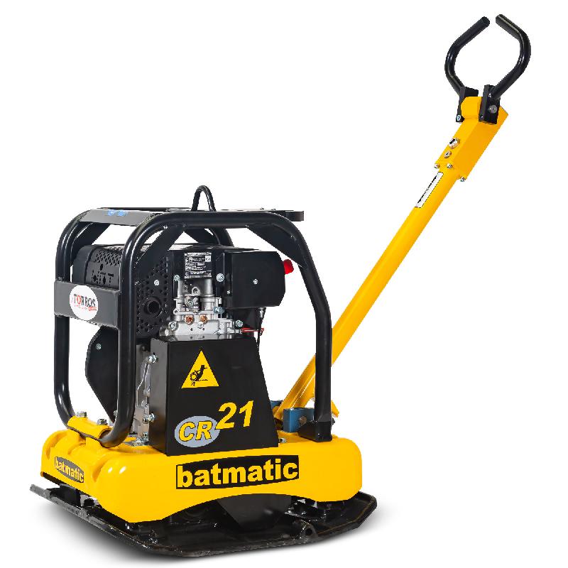 Plaque vibrante Batmatic CR2150-D - 21 kN avec moteur diesel Hatz, jeu de roues et système réversible_0