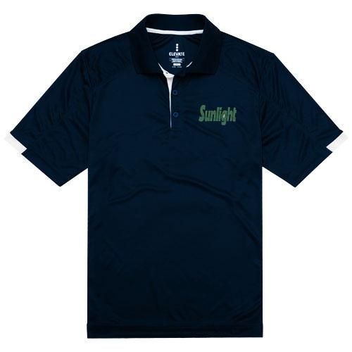 Polo Cool Fit manches courtes pour homme Kiso - Protection UV UPF 15-39 - Tricot respirant 100% micro polyester_0
