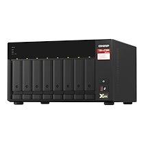 QNAP TS-673A NAS Tower Ryzen Embedded V1500B 8 Go DDR4 0 To QNAP Turbo System Anthracite_0