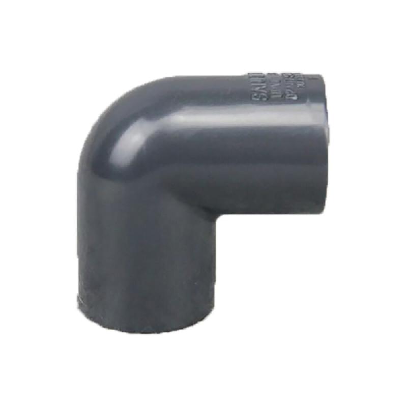 Raccord tuyau en pvc coudé, connecteur sxs dia 73,9 mm - GRIS - gris 0727156536312_0