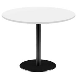 Restootab - Table Ø120cm - modèle Rome blanc uni - blanc TB-ROMXL-R120M-BLANC_0