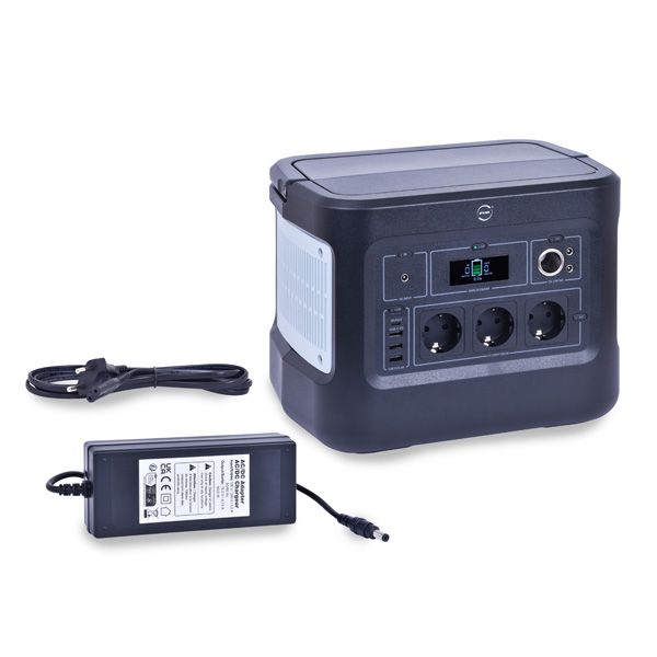 Station d'énergie portable NX 1000W - 1024 Wh - Multi-sorties, rechargeable avec panneaux solaires_0