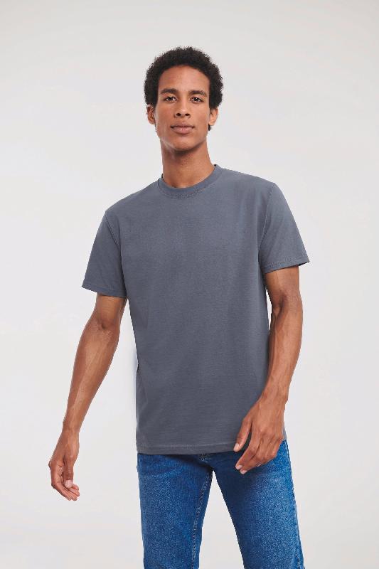 T-shirt Classic - Réf: RUZT180 - 100% coton Ring-Spun - Marque Russell - Disponible en tailles 3XL et 4XL_0