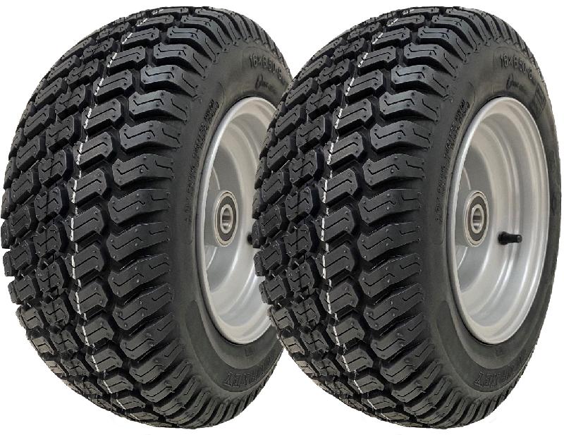 16x6.50-8 Pneus gazon sur jantes à roulements à billes Tondeuse à gazon Quad ATV (Lot de 2)_0