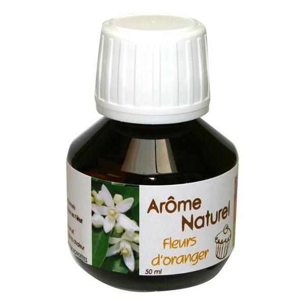 SCRAPCOOKING ARÔME NATUREL FLEUR D'ORANGER 50 ML EXTRAITS NATURELS ET ARÔMES