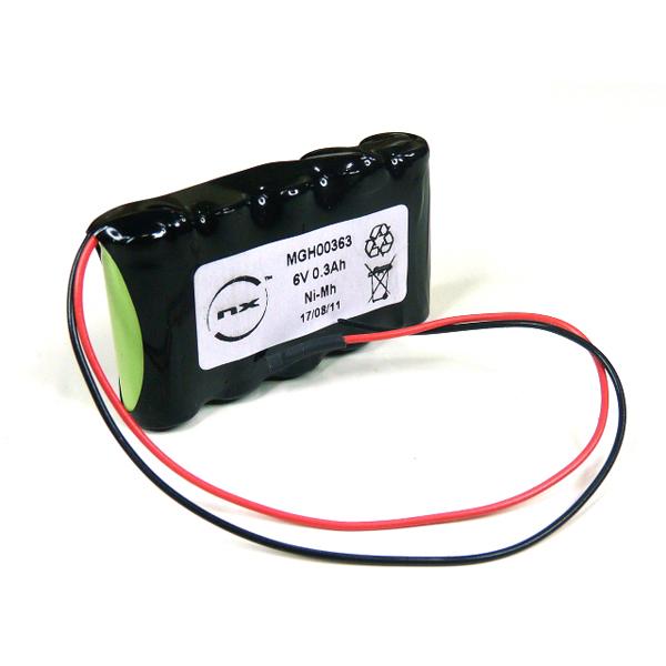 BATTERIE NIMH 5X 2/3AAA 5S1P ST1 6V 300MAH F_0