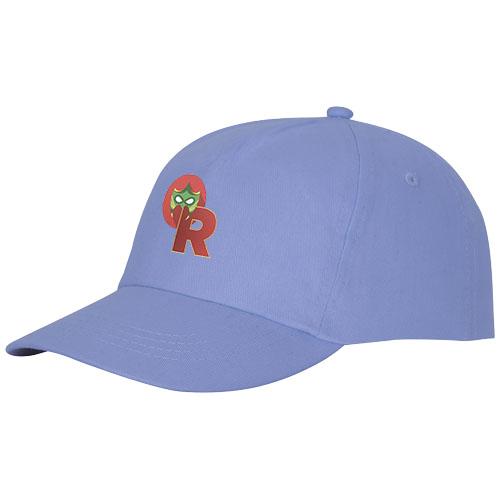 Casquette 5 panneaux Feniks 38666400 - œillets brodés - fermeture velcro - 100% coton twill 175 g/m²_0