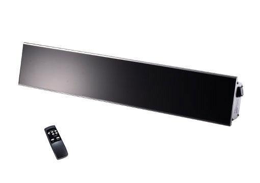 Chauffage infrarouge électrique monophasé noir Infraglas - FRICO - IHGB15SR_0