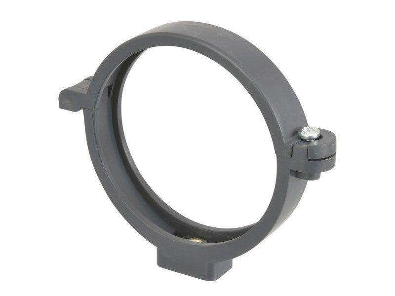 Collier de descente PVC GIRPI - Diamètre 80 mm - Développé 25 cm - Pour toiture de 31 à 71 m²_0